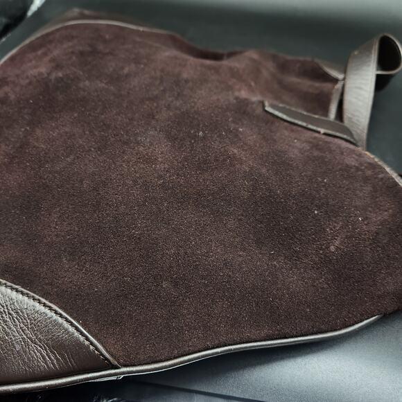 Vintage Gucci Jackie O. Bouvier Tom Ford Guccissima Bown Suede Leather Authentic - Picture 10 of 15